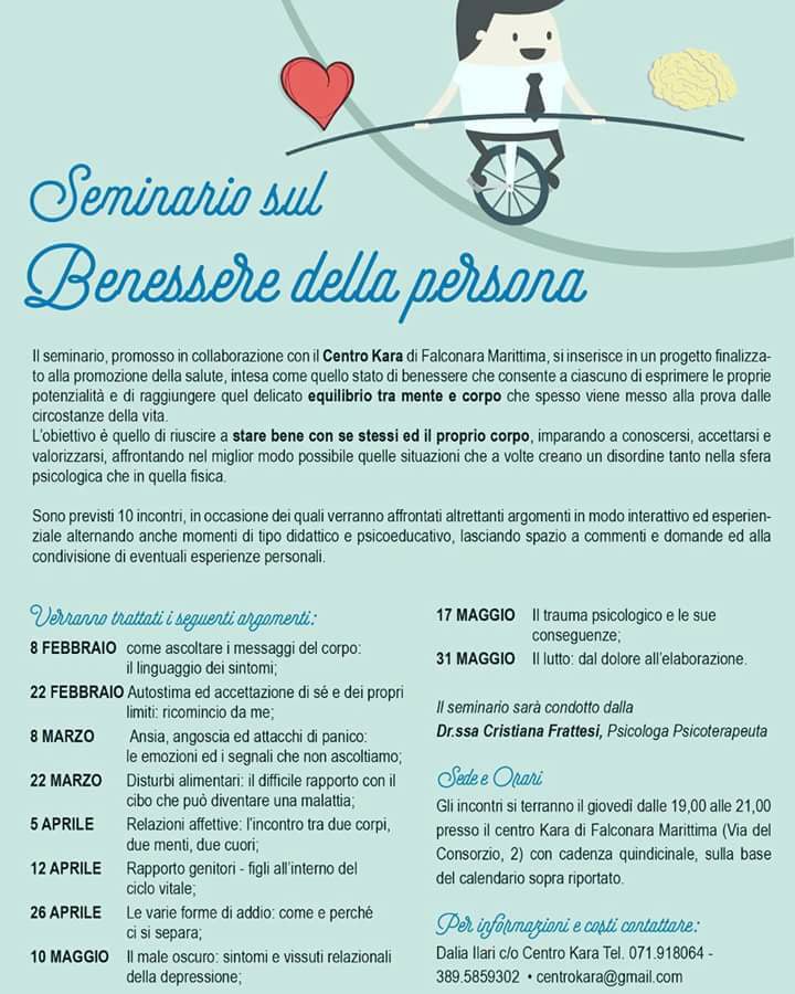 Seminario Benessere della Persona